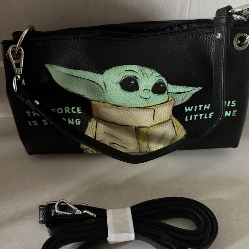 The Mandalorian / Grogu faux leather shoulder & crossbody bag